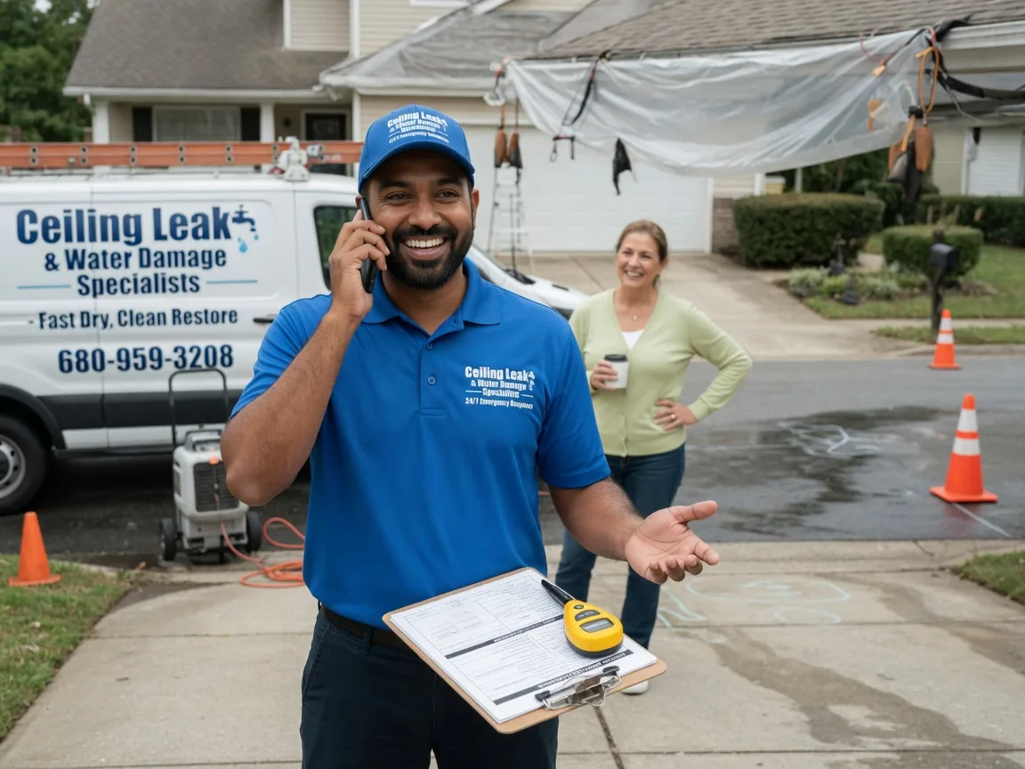 Ceiling Leak Cleanup Melbeta, NE FAQs